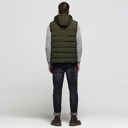 Heren Gilet Ruitpatroon Zonder Mouwen