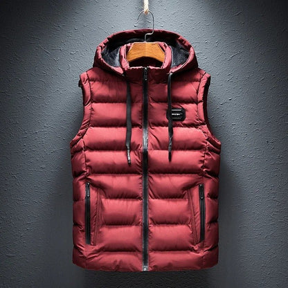 Heren Gilet Ruitpatroon Zonder Mouwen
