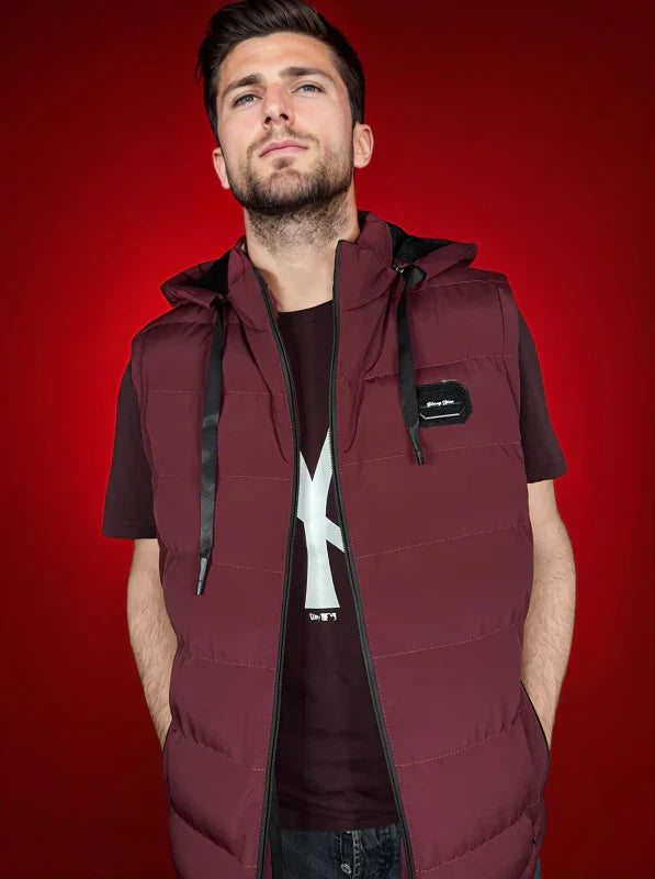Heren Gilet Ruitpatroon Zonder Mouwen
