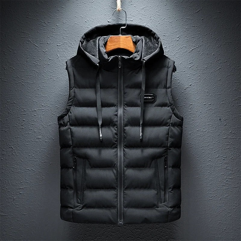Heren Gilet Ruitpatroon Zonder Mouwen