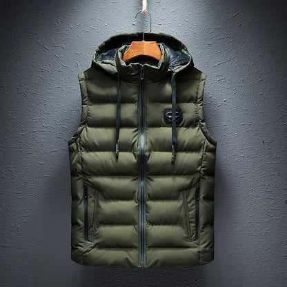Heren Gilet Ruitpatroon Zonder Mouwen