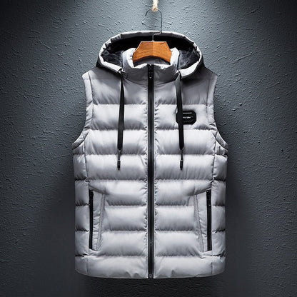 Heren Gilet Ruitpatroon Zonder Mouwen
