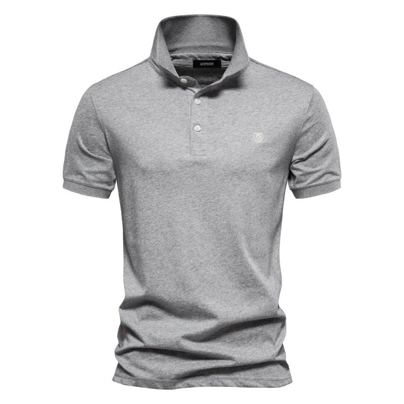 Mannen Polo Shirt Korte Mouw Casual Stijl