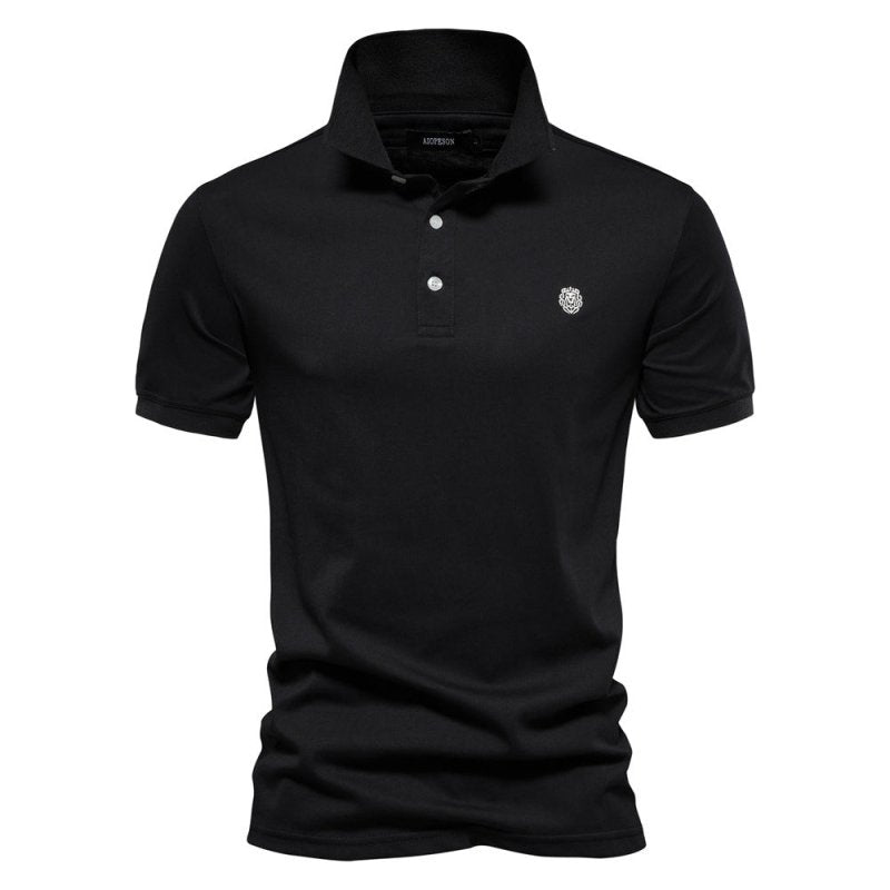 Heren Poloshirt Slim Fit Klassieke Stijl