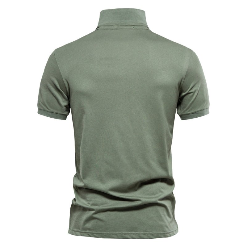 Heren Poloshirt Slim Fit Klassieke Stijl