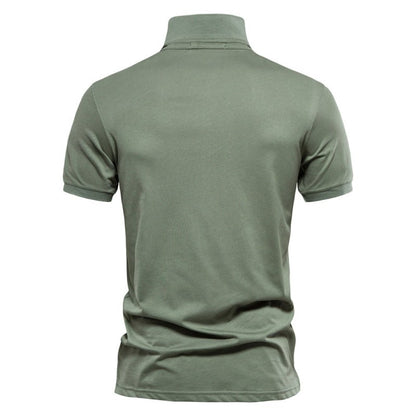 Heren Poloshirt Slim Fit Klassieke Stijl