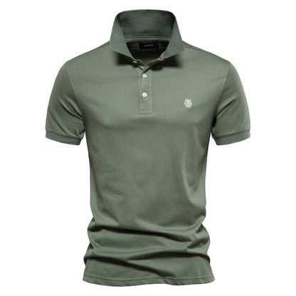 Mannen Polo Shirt Korte Mouw Casual Stijl