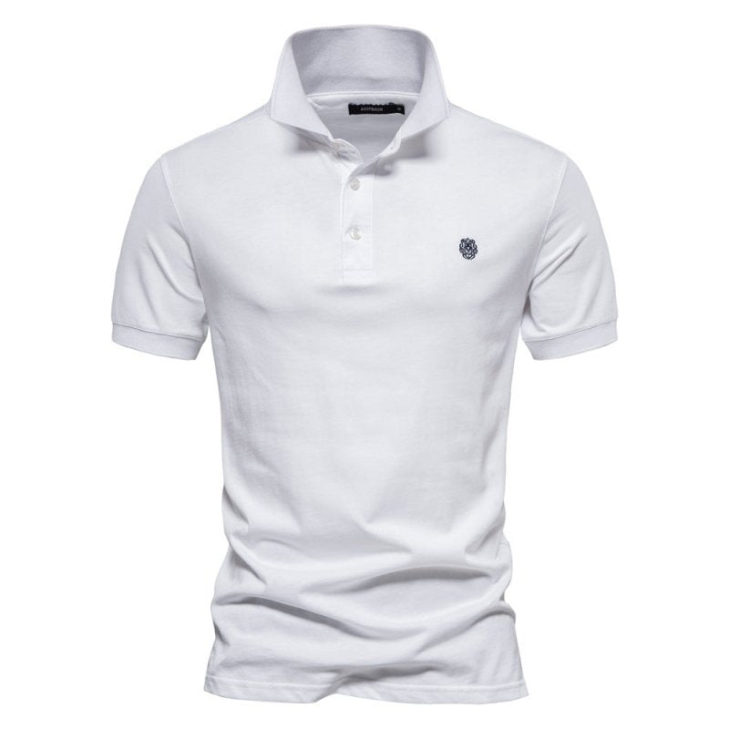 Heren Poloshirt Slim Fit Klassieke Stijl