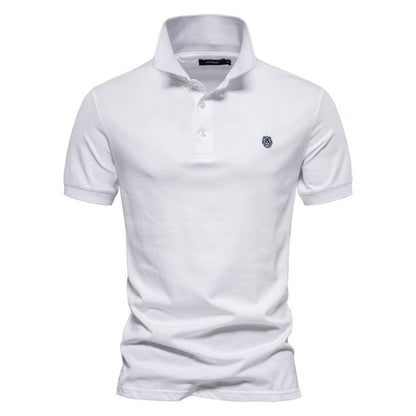 Mannen Polo Shirt Korte Mouw Casual Stijl
