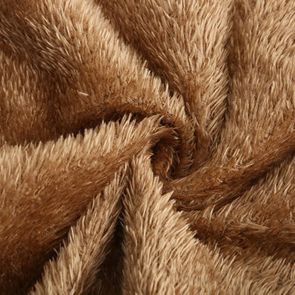 Heren Jas Geruit Fleece Lining en Kraag