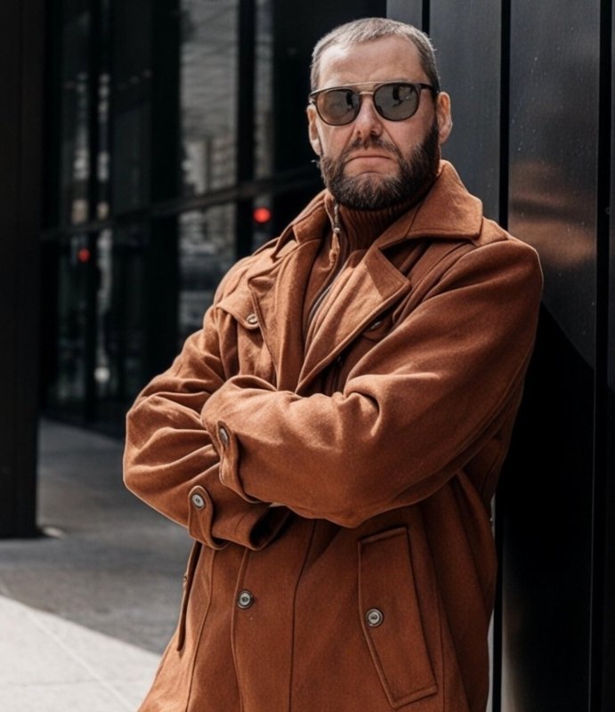 Heren Trenchcoat Wollen Waterdicht met Afneembare Kraag