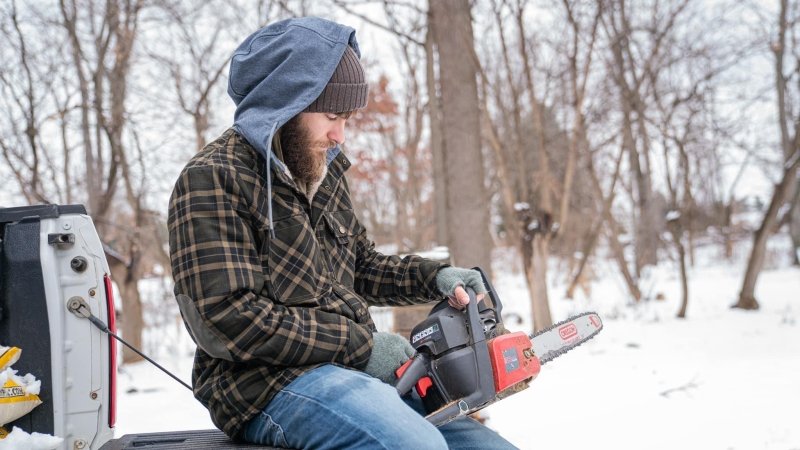 Heren Winterjas Geruit Fleece Voor Warmte en Comfort
