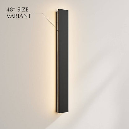 Moderne LED Wandlamp Voor Binnen En Buiten Met Strak Lijnontwerp