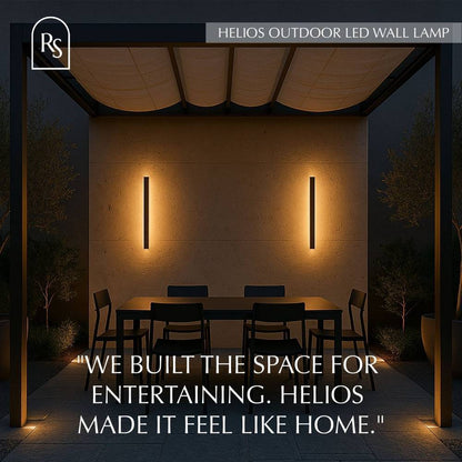 Moderne LED Wandlamp Voor Binnen En Buiten Met Strak Lijnontwerp