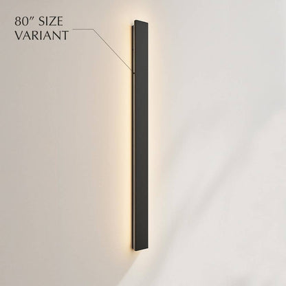 Moderne LED Wandlamp Voor Binnen En Buiten Met Strak Lijnontwerp