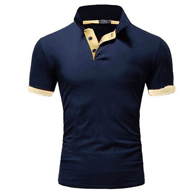Heren Golf Polo Shirt Katoen Zomer