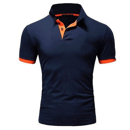 Heren Golf Polo Shirt Katoen Zomer