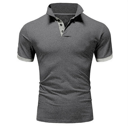 Heren Golf Polo Shirt Katoen Zomer