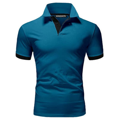 Heren Golf Polo Shirt Korte Mouw Zomer