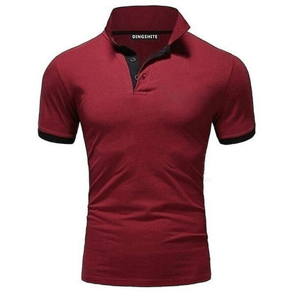 Heren Golf Polo Shirt Korte Mouw Zomer
