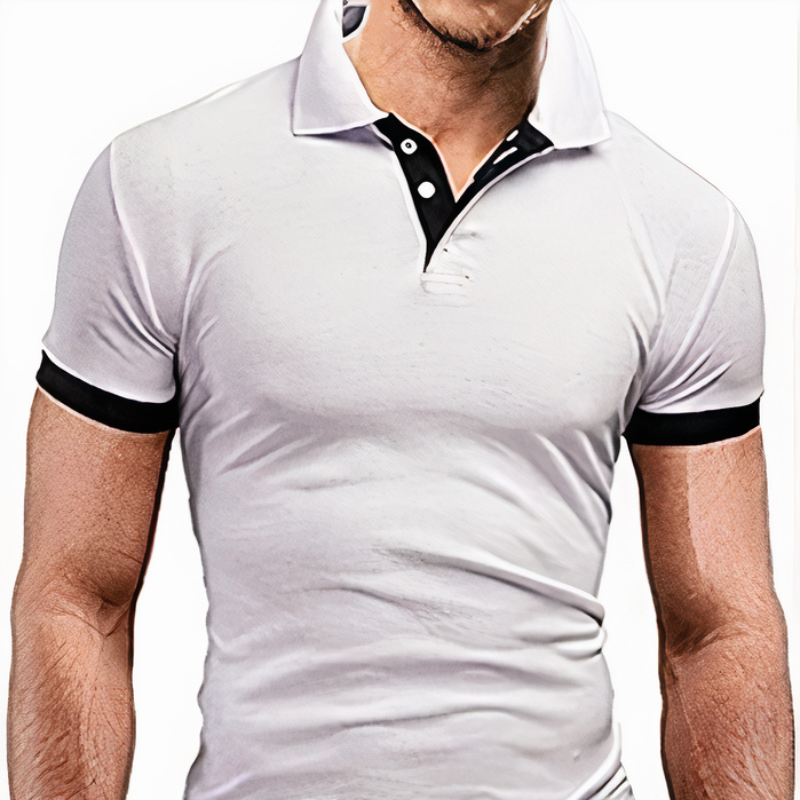 Heren Golf Polo Shirt Katoen Zomer - StudioMarella