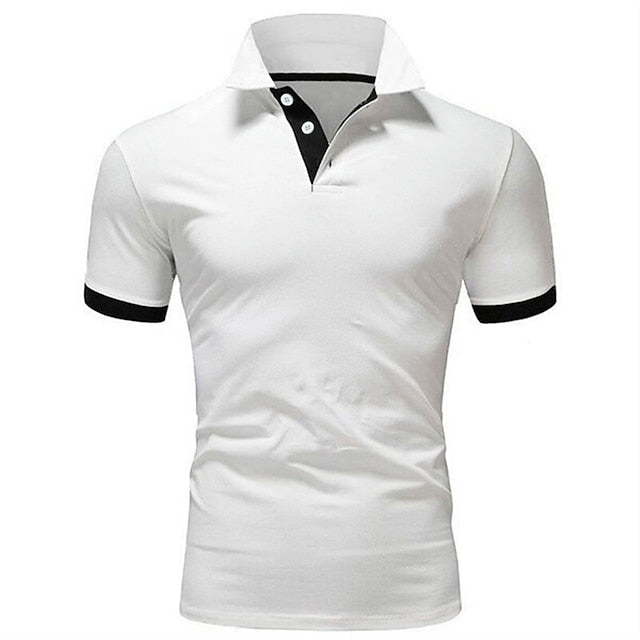 Heren Golf Polo Shirt Korte Mouw Zomer