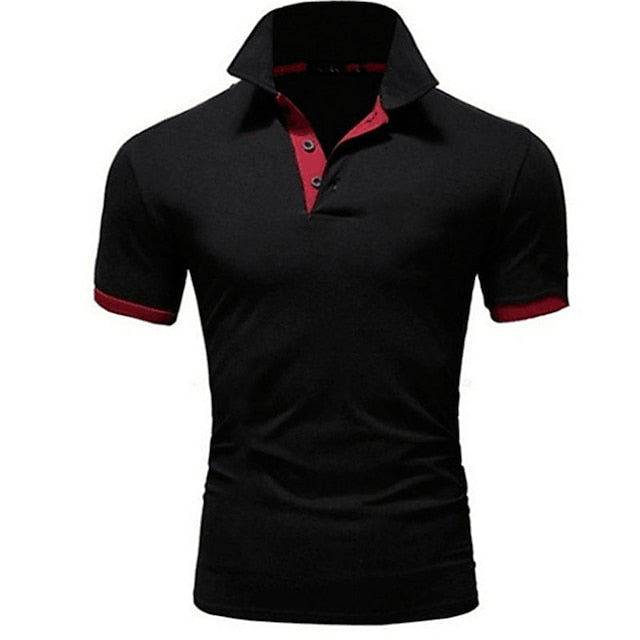 Heren Golf Polo Shirt Katoen Zomer
