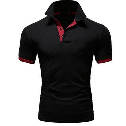 Heren Golf Polo Shirt Korte Mouw Zomer