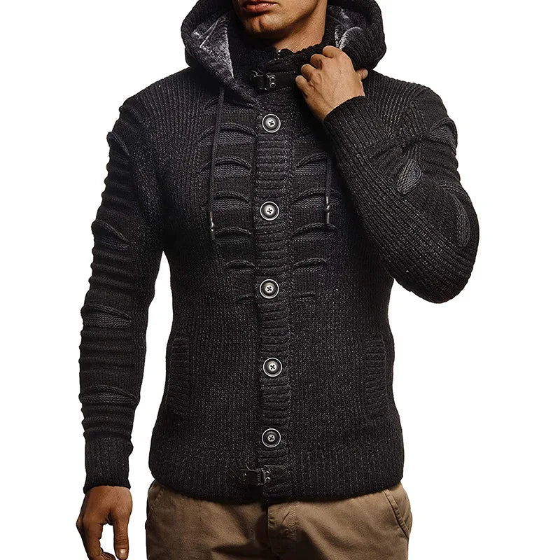 Warme Gebreide Jas voor Mannen Winter Collectie - StudioMarella