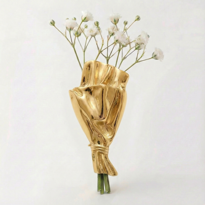 Draagbare Bloemenvaas Broche – Mini Vaasje voor Verse Bloemen