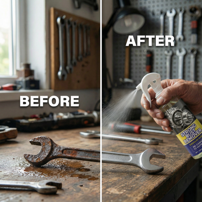 Roestverwijderaar Spray – Snel Werkend Roestoplosser voor Gereedschap, Auto-onderdelen en Metalen Voorwerpen
