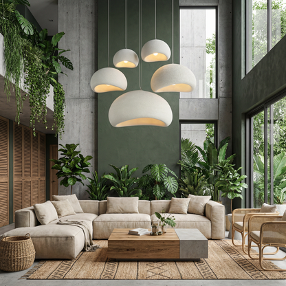 Minimalistisch Hanglampje Wabi Sabi Stijl Japanse Sfeerverlichting Eetkamer Woonkamer Hanglampen Scandinavische Verlichting Keukenlamp