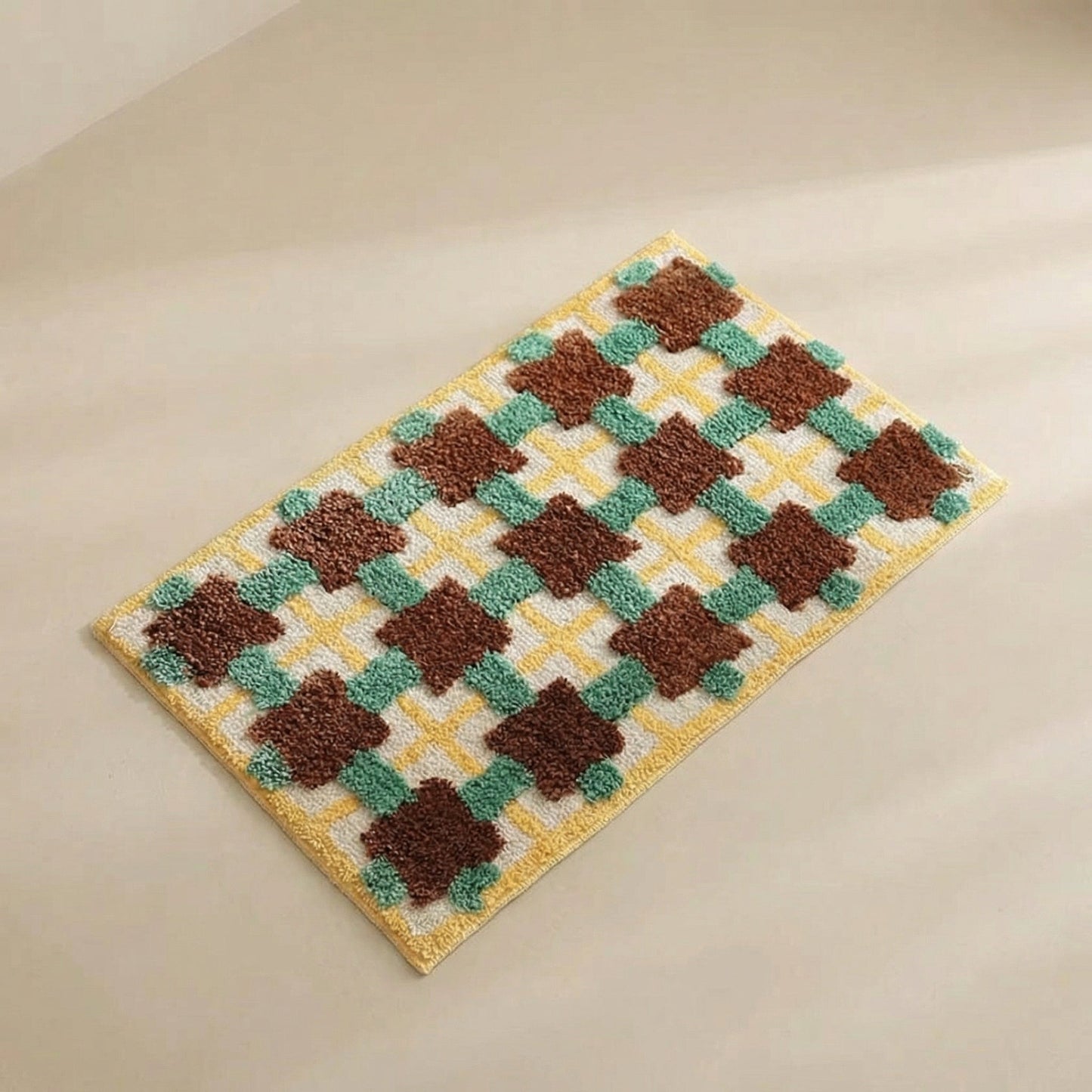 Marokkaanse Badmat Antislip met Sneldrogende Oppervlak – Zachte Badkamermat 40x60cm 50x80cm 60x90cm
