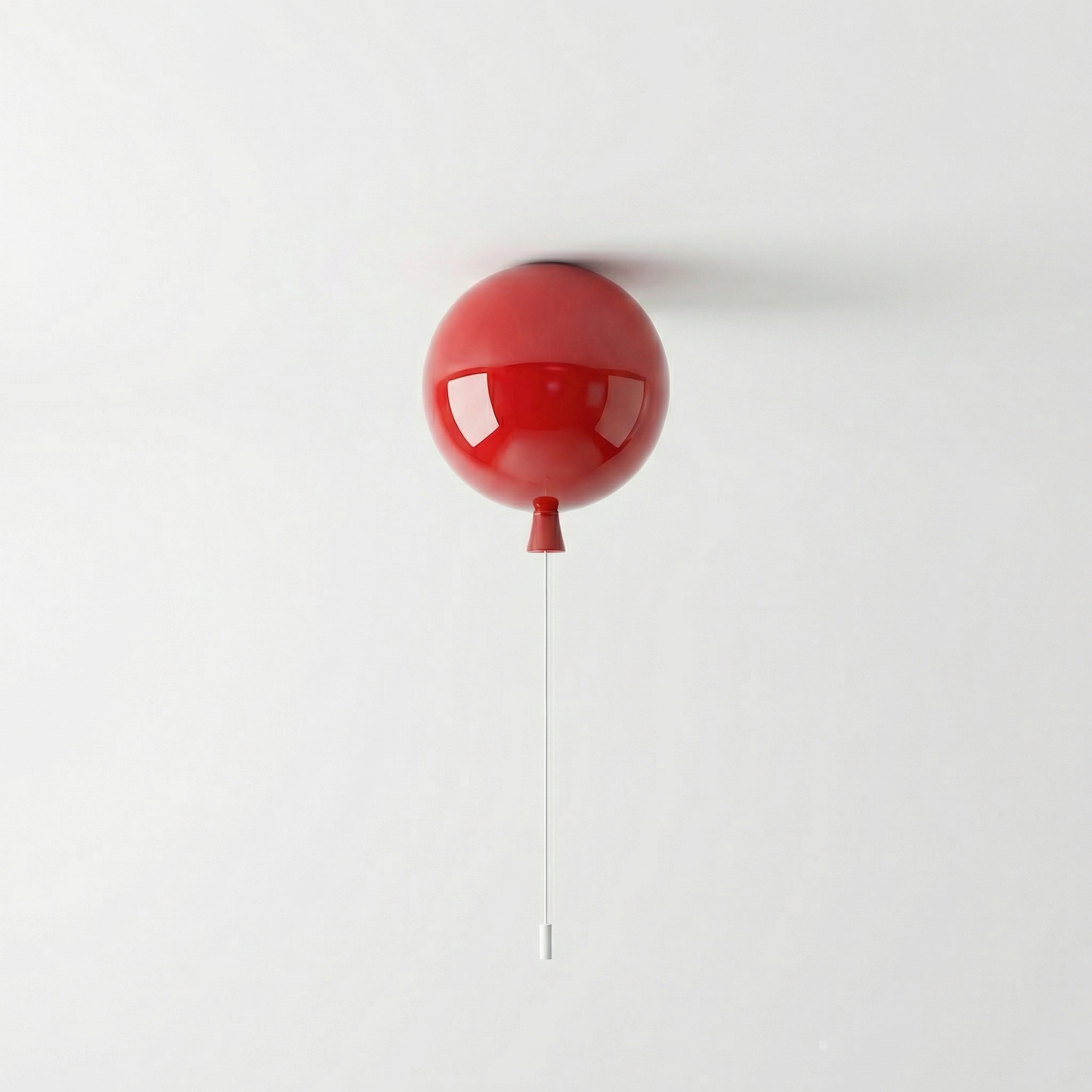 Bauhaus Ballon Wand- & Plafondlamp met Trekschakelaar – Design Verlichting voor Kinderkamer, Slaapkamer & Gang
