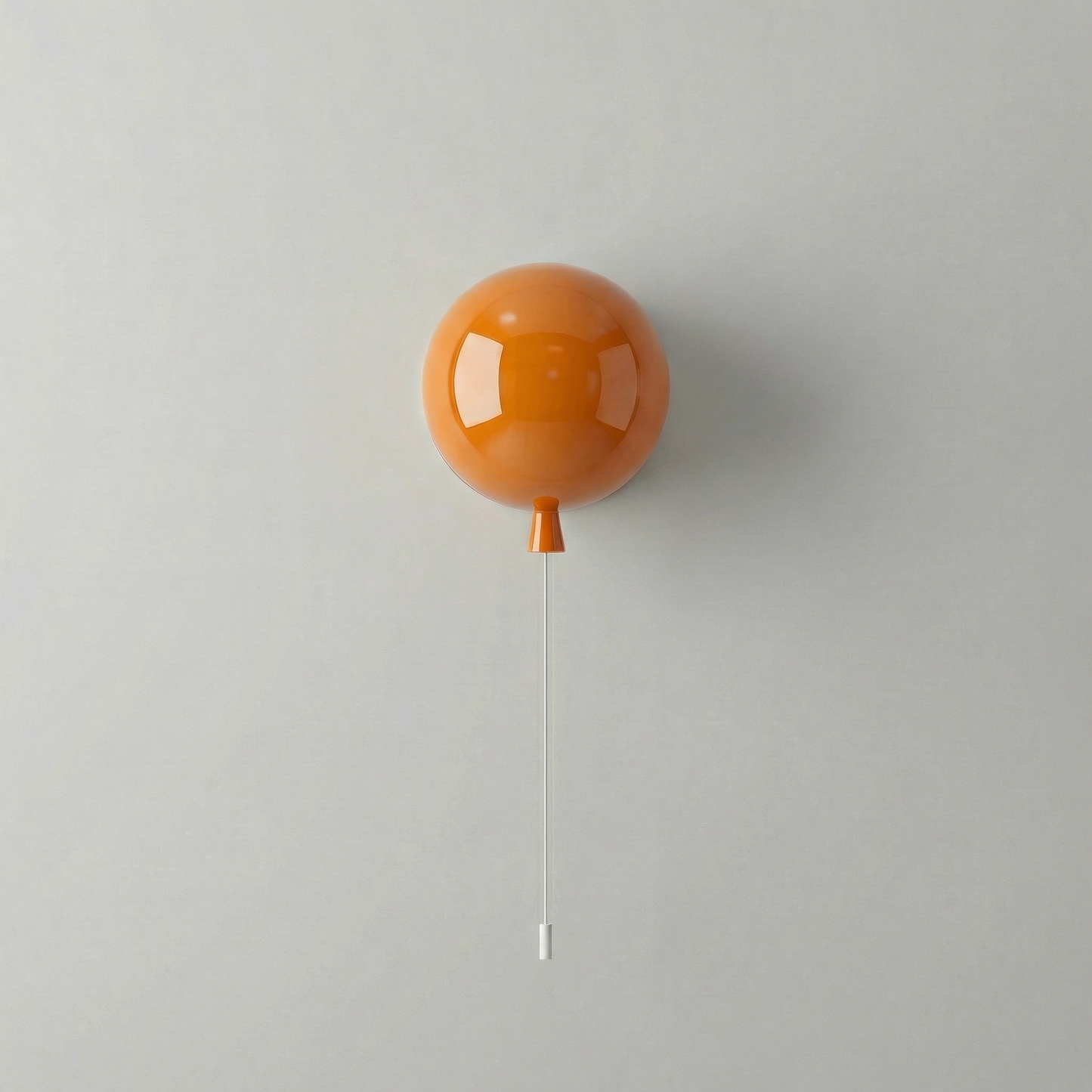 Bauhaus Ballon Wand- & Plafondlamp met Trekschakelaar – Design Verlichting voor Kinderkamer, Slaapkamer & Gang