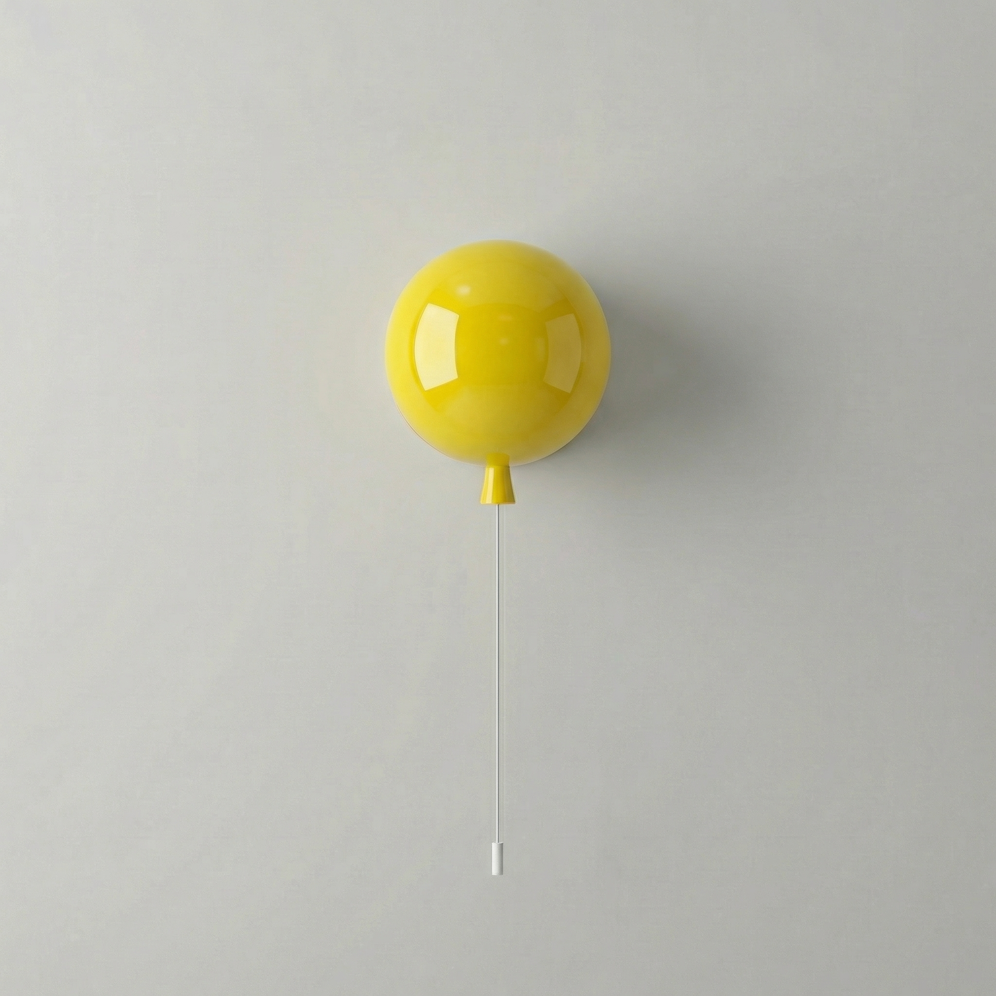 Bauhaus Ballon Wand- & Plafondlamp met Trekschakelaar – Design Verlichting voor Kinderkamer, Slaapkamer & Gang