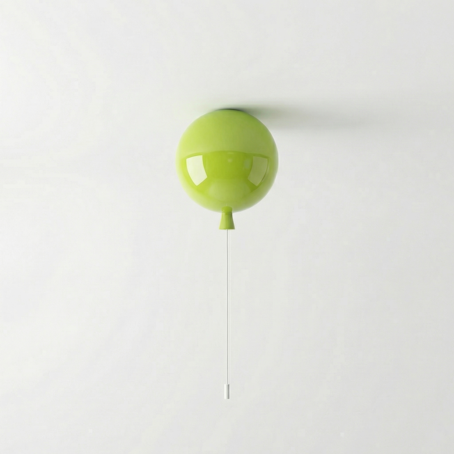 Bauhaus Ballon Wand- & Plafondlamp met Trekschakelaar – Design Verlichting voor Kinderkamer, Slaapkamer & Gang