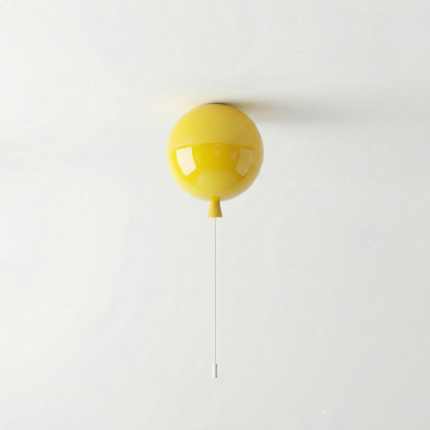 Bauhaus Ballon Wand- & Plafondlamp met Trekschakelaar – Design Verlichting voor Kinderkamer, Slaapkamer & Gang