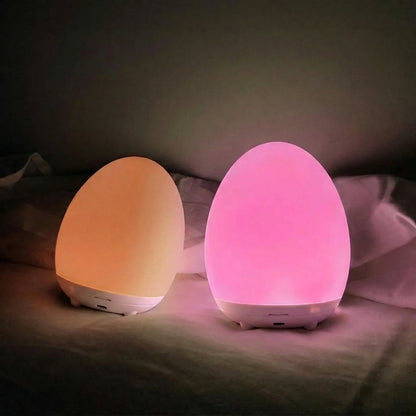 Touch Nachtlampje met RGB Kleuren en Warm Wit | Dimbaar LED Nachtlamp met 100 Uur Accuduur | Oplaadbaar Tafellampje voor Babykamer en Slaapkamer