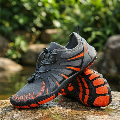 Vijfvingerige Waterschoenen Heren Ademend Sneldrogend Zwart Grijs Groen Strand Fitness Zwemmen Watersport