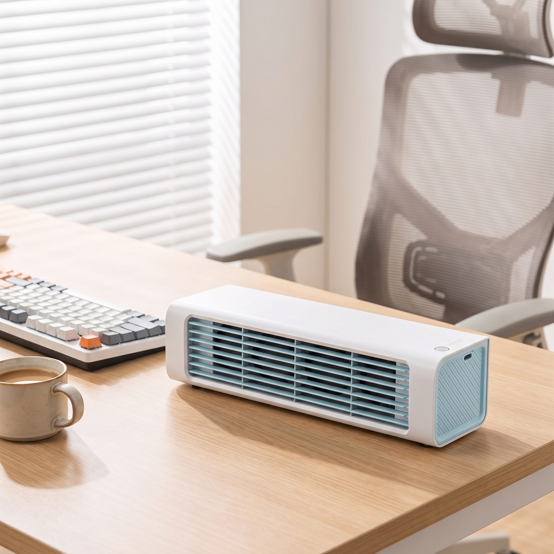 Mini airco bureau draagbare persoonlijke koelunit voor de werkplek