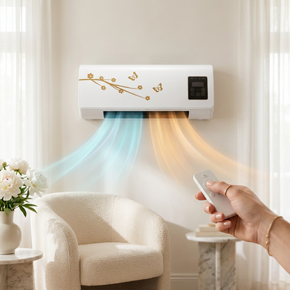 Mobiele Airco Slaapkamer Zonder Slang Stil Koelen Verwarmen 11-20 m² Mini Airco Klein Zolderkamer Draagbaar Nachtrust Kleine Ruimte