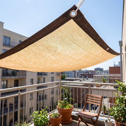 Schaduwnet balkon luchtdoorlatend HDPE | Sansoti