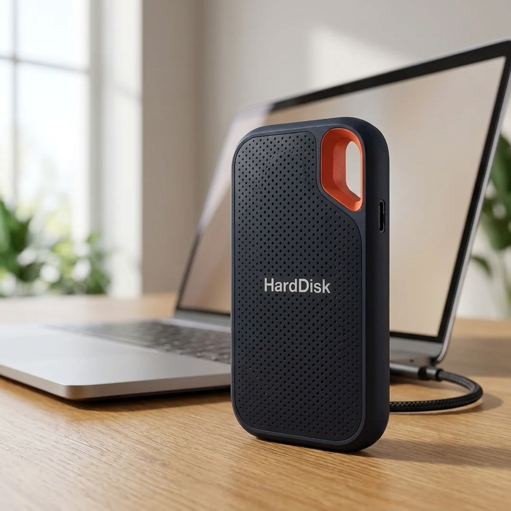 Externe SSD Harde Schijf 64 TB voor supersnelle gegevensoverdracht en veilige opslag – Draagbare SSD Schijf Extern met USB 3.2 Type-C