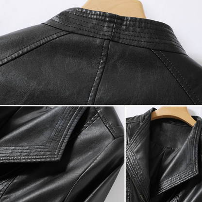 Leren Jas voor Vrouw Elegant Design