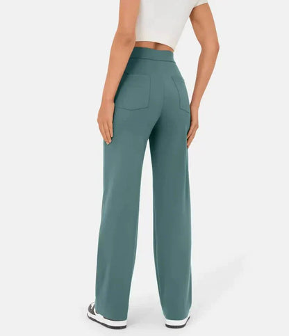 Elastische Broek Hoog Getailleerd Comfortabele Casual Stijl - StudioMarella