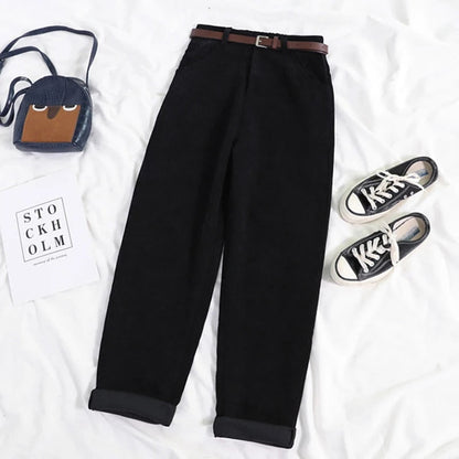 Dames Broek Corduroy Zacht en Comfortabel - StudioMarella