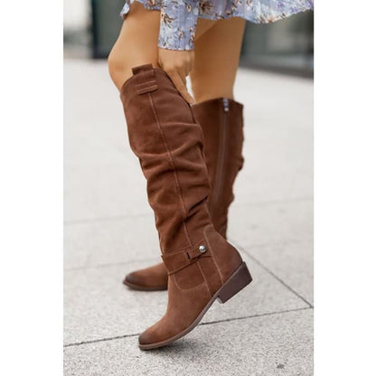 Dameslaarzen Hoge Boots Comfortabele Schoenen