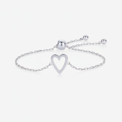 Gouden Hart Armbanden Set voor Moeder en Dochter - Partnerarmbanden met Symbolische Hartbedel - Hypoallergeen 14K Verguld of Verzilverd - Cadeau voor Familie Vriendschap Verjaardag