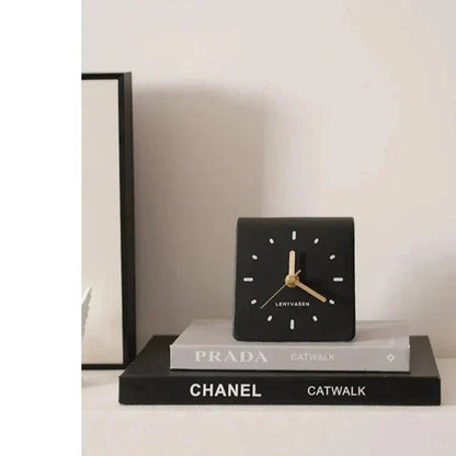 Keramische Bureauklok Met Stil Quartz Uurwerk Voor Bureau En Nachtkastje